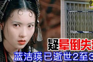 ◤藍潔瑛暴斃更新加回顧◢港星藍潔瑛暴斃！初步相信已死去2至3日。