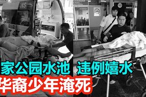 國家公園水池違例嬉水2華裔少年淹死
