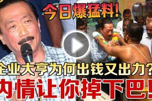 今夜爆猛料！企業大亨為何出錢又出力？內情讓你掉下巴