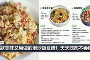 9款美味又易做的蛋炒飯！天天吃都不會膩！【詳細做法】