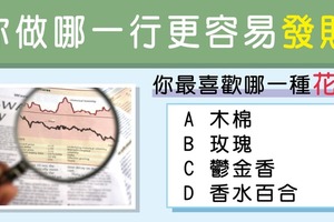 測驗你做哪一行更容易發財？