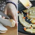 一個平底鍋就能讓你做出零失敗的「香煎杏鮑菇」，吃了一次以後就再也不會想吃肉！