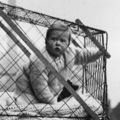 16張歷史照片讓大家直呼「以前的日子也太詭異」，家長竟然讓嬰兒住在窗戶外的籠子享受大自然！