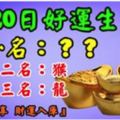 1月20日好運生肖榜【？猴龍虎今日發大財！】『轉發分享財運入庫』