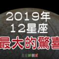 2019年12星座最大的「驚喜」是什麼，意外橫財？還是「脫單」有望？