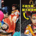 7歲的她是全國的「活女神」受全國膜拜！但「她的腳一輩子都不能碰地」！