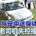 駕駛中途身體不適年老司機失控撞樹亡