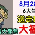 8月28日送走窮神，從此每天都有大福氣的生肖