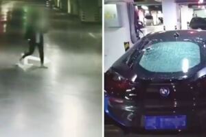 憤怒女忘記哪台是男友的車　暴怒把12輛跑車全砸掉…聽到賠償金額秒哭了