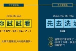 一句洗澡就消失5年！超狂「講實話字典」說破各種假象　當女生「丟出這2字」男網友全哭：我遇過！