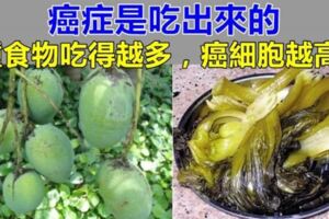 癌細胞是吃出來的？醫生提醒：4種食物吃得越多，癌細胞越高興，尤其第一種