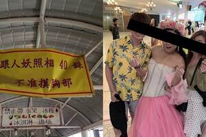 看板寫40泰銖！小夫妻「遇到人妖喊免費」傻傻合照　喀擦一聲「700元瞬間沒了」當場愣住