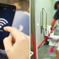 2萬多人連上免費Wi-Fi前跟大家一樣「沒有做這件事」，結果被逼必須洗廁所不然會被告！