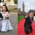 全世界最矮的情侶認識8年後終於結婚了，所有人看到他們笑容都立馬獻上祝福！