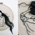 10個「大家都會被作品深深吸引住」的文青風3D刺繡！