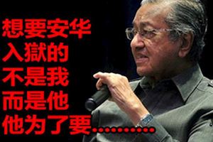 想要安華入獄的不是我而是他他為了要..........