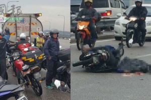 馬勞悲歌再傳！摩托騎士回家途中慘遭羅釐輾過斃命大道！