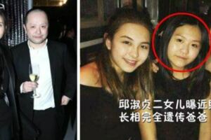 邱淑貞二女兒曝近照，長相完全遺傳爸爸，跟姐姐沈月顏值差太多