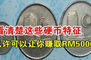 一個大馬硬幣50仙，竟然可以值RM5000?