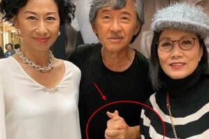 72歲汪明荃曬老友照，林子祥滿頭白發仍精神奕奕，兩人激動手握手