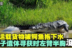 山打根男子遭鱷魚襲擊　隔日遺體尋獲時殘缺不全