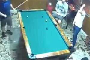 人在順風 球隨便打隨便中 King of Billiards   The triple fluke shot