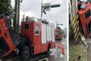 消防車「斷頭」駕駛拋飛喪命驗車廠：駕駛自行蓋上車頭