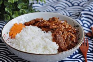 食譜 - 吉野家牛肉飯的做法