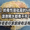 「它」的毒性是砒霜的68倍，滾燙的開水都煮不死！你家的廚房也有的話趕快扔掉！