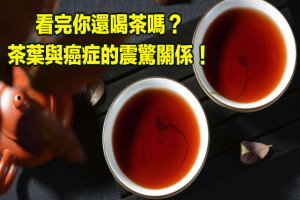 震驚! 看完你還喝茶嗎？茶葉與癌症的震驚關係！ ! 