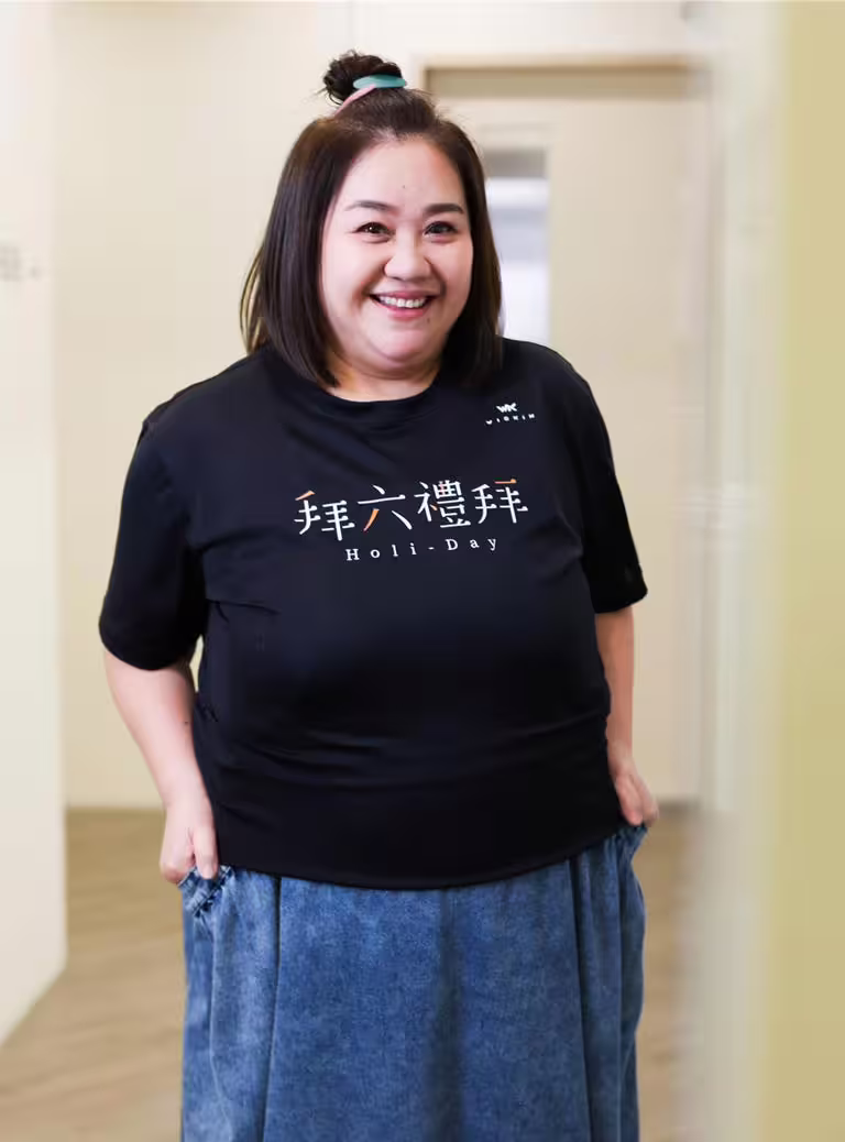 鍾欣凌在《拜六禮拜》首次挑戰演小三。(陳俊吉攝) 鍾欣凌在《拜六禮拜》首次挑戰演小三。(陳俊吉攝)
