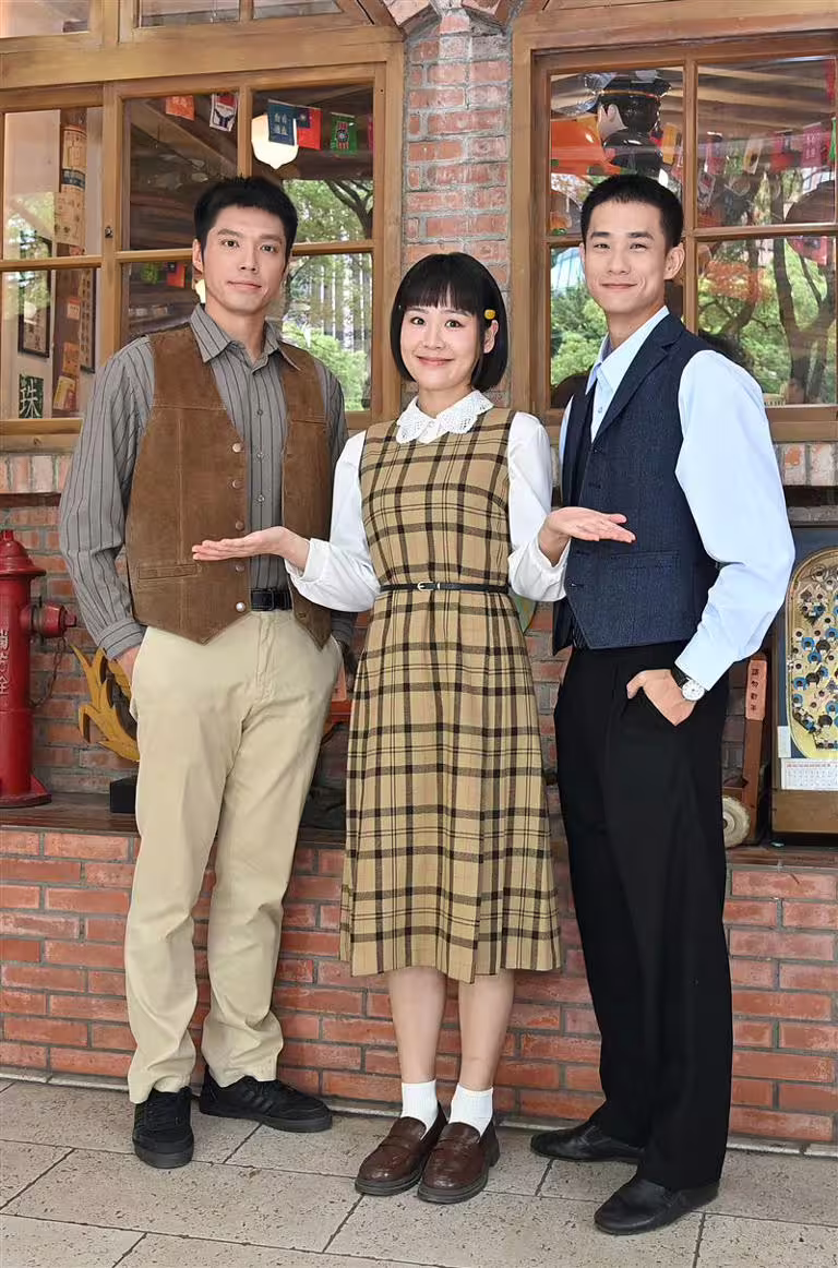 王盈凱(左起)、何宜珊、盧彥澤有許多對手戲。(圖/台視提供) 王盈凱(左起)、何宜珊、盧彥澤有許多對手戲。(圖/台視提供)