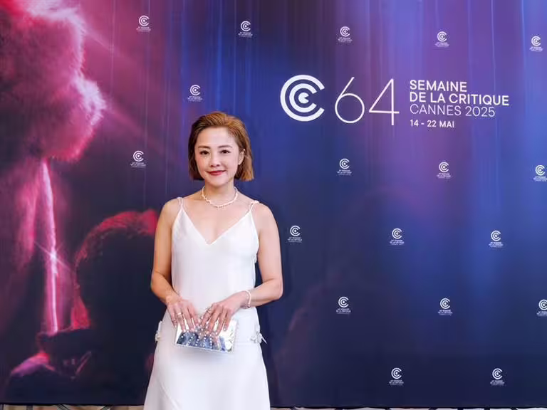 小8張允曦上周隨著電影《左撇子女孩》首次踏上法國坎城影展紅毯。(圖/晨邦國際提供) 小8張允曦上周隨著電影《左撇子女孩》首次踏上法國坎城影展紅毯。(圖/晨邦國際提供)
