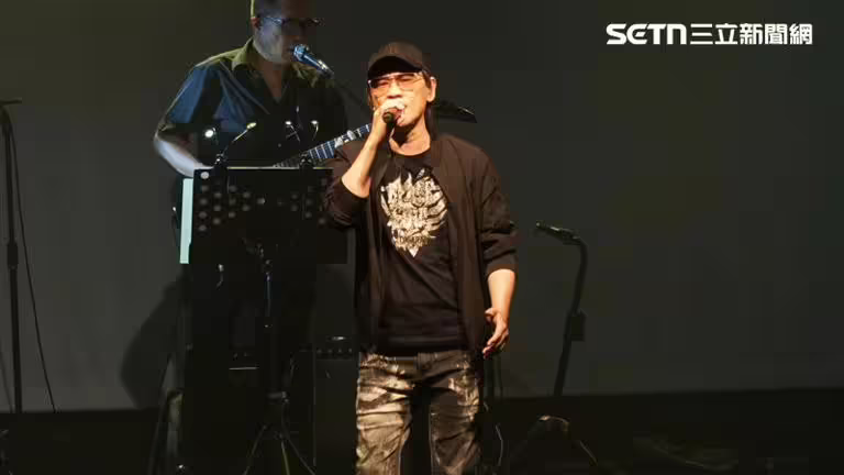 姚可傑在韓賢光追思音樂會上獻唱。(圖/記者趙于瑩攝影) 姚可傑在韓賢光追思音樂會上獻唱。(圖/記者趙于瑩攝影)