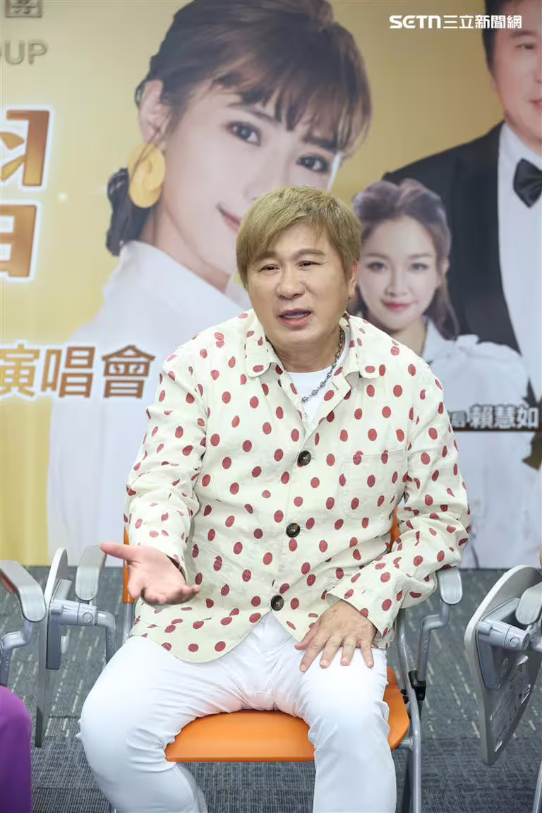 胡瓜對於此前週刊爆料的分產內幕非常不滿。(圖/記者鄭孟晃攝影) 胡瓜對於此前週刊爆料的分產內幕非常不滿。(圖/記者鄭孟晃攝影)