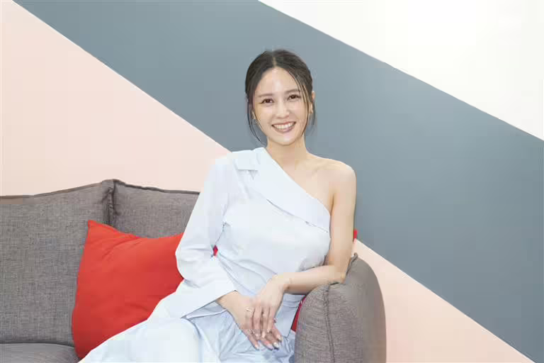 大元今年升格人妻,與鼓鼓結成一對。(圖/記者趙于瑩攝影) 大元今年升格人妻,與鼓鼓結成一對。(圖/記者趙于瑩攝影)