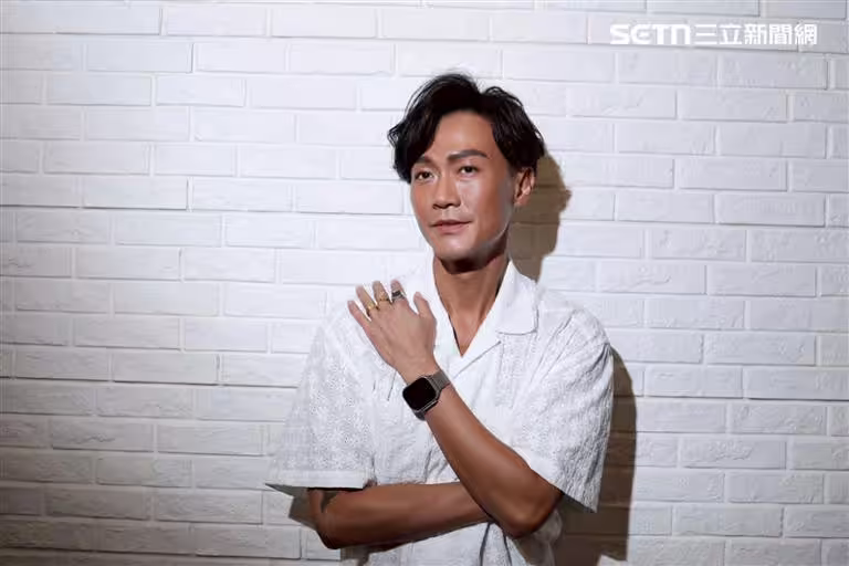 林俊逸接受三立新聞網專訪。（圖／記者鄭孟晃攝影）