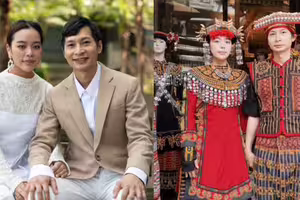 逸祥成為排灣族女婿！收岳父母「貴重大禮」超激動 結婚族服照曝