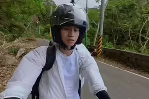 Andy老師環島險回不來！遇坍崩出狀況眼淚崩不住 親曝迷路2小時險況