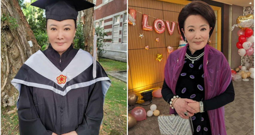 「花系列」71歲張琴碩士畢業！花5年兩地跑、論文口試94高分過
