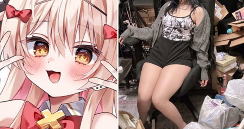 日女VTuber「住處如垃圾場還摳腳」 曝真實狀態竟人氣暴增