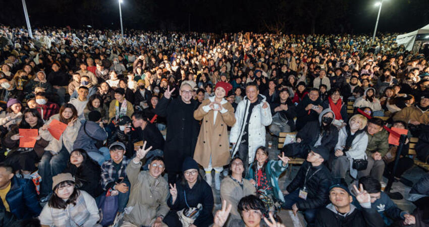 三千人「大安森林公園邊哭邊跨年」登外媒版面！ CNN、BBC都報導