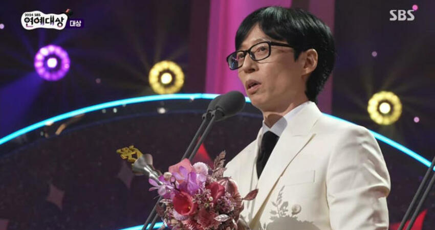 劉在錫奪下SBS第20座大賞！持續鞏固韓綜「劉大神」地位