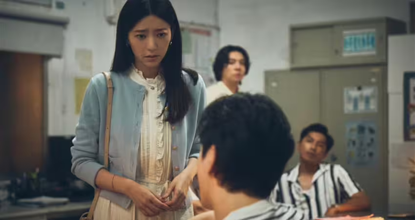 郭雪芙苦練台語「現身路邊攤敘舊」 一開口嚇壞金鐘男星：學生時代女神