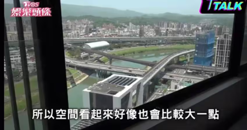 獨／名模教母百坪豪宅曝光！客廳能容60人 天際河景一次看夠