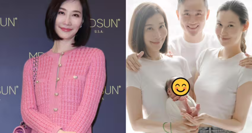 55歲錢德月當「最美阿嬤」！三代同框超震撼：根本複製貼上