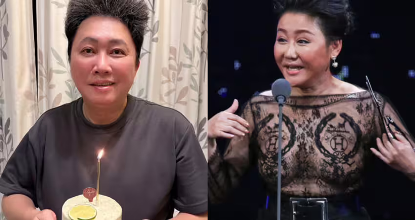 趙正平慶生照「撞臉藍心湄」！她反應曝光 再與綜藝天王兄妹臉
