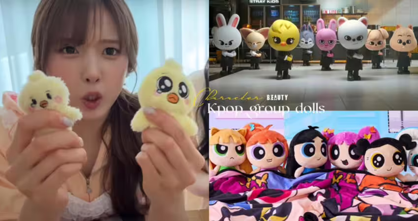 NMIXX娃娃被嫌醜？10大「Kpop團體娃娃」盤點：BTS「BT21」紅遍全球、這團最有收藏價值