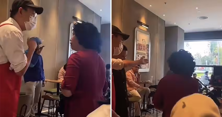 你害我沒法呼吸！女子怒趕外送員　店員1舉動大快人心