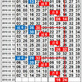 3/23 今彩539， 16.24 定點獨碰